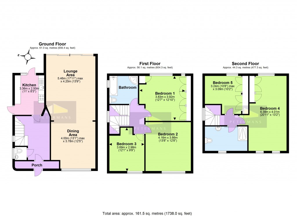 Floorplans For Mowbray Road, Edgware, HA8