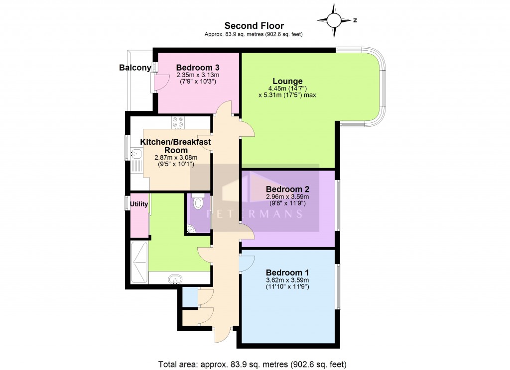 Floorplans For Edgware Court, Edgware, HA8