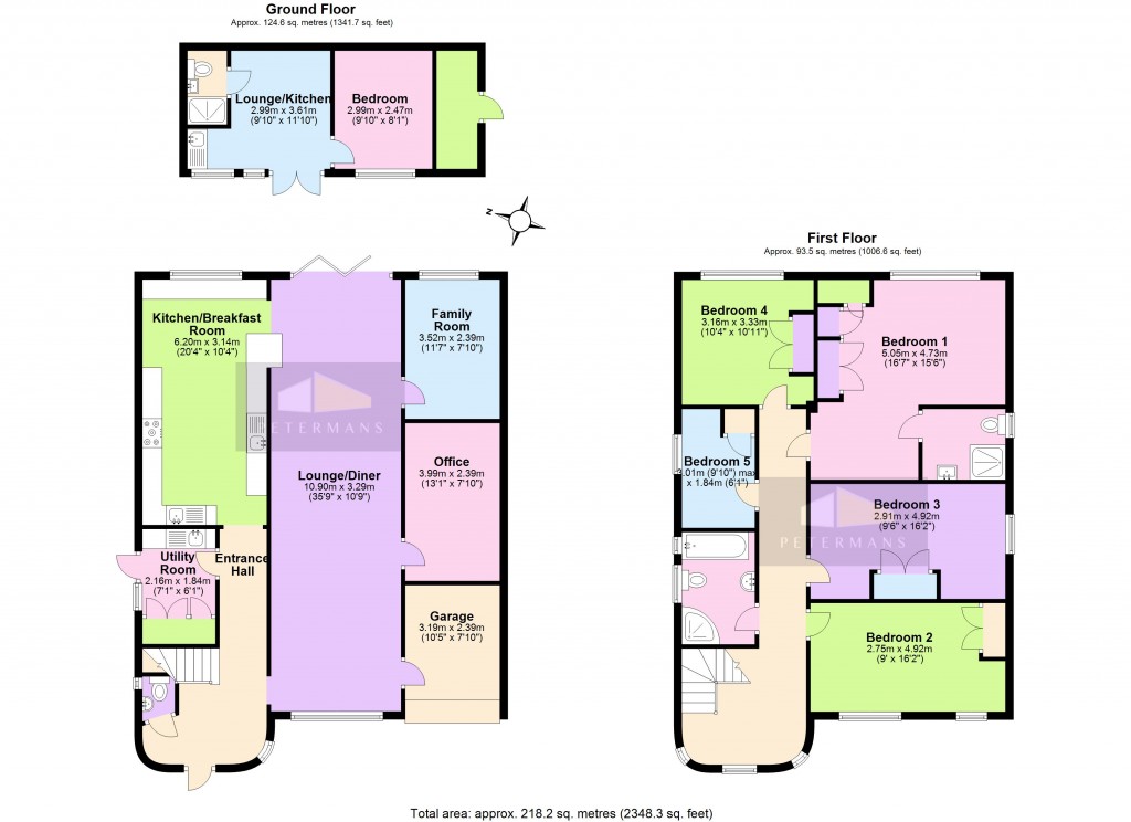 Floorplans For Edgwarebury Lane, Edgware, HA8