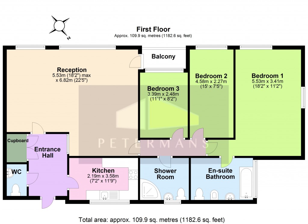 Floorplans For Lodge Close, Edgware, HA8