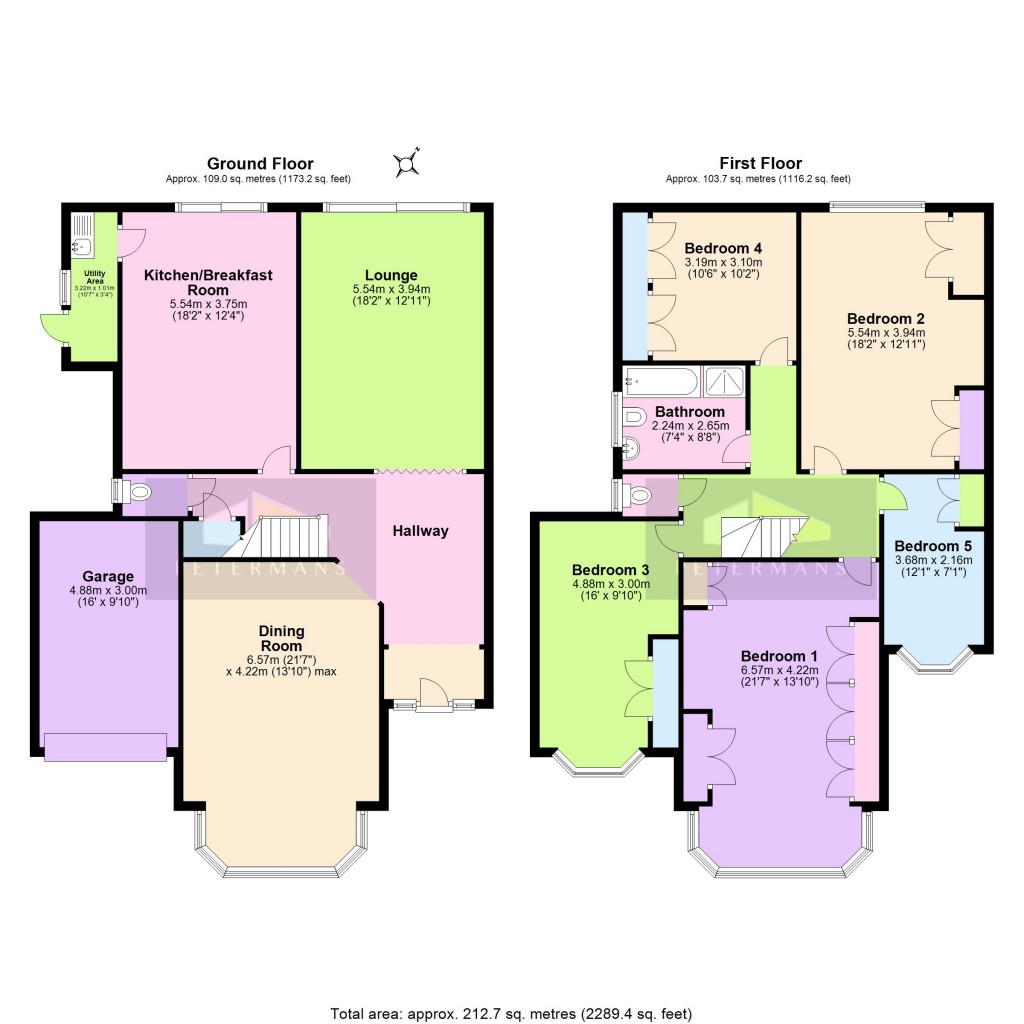 Floorplans For St. Margarets Road, Edgware, HA8