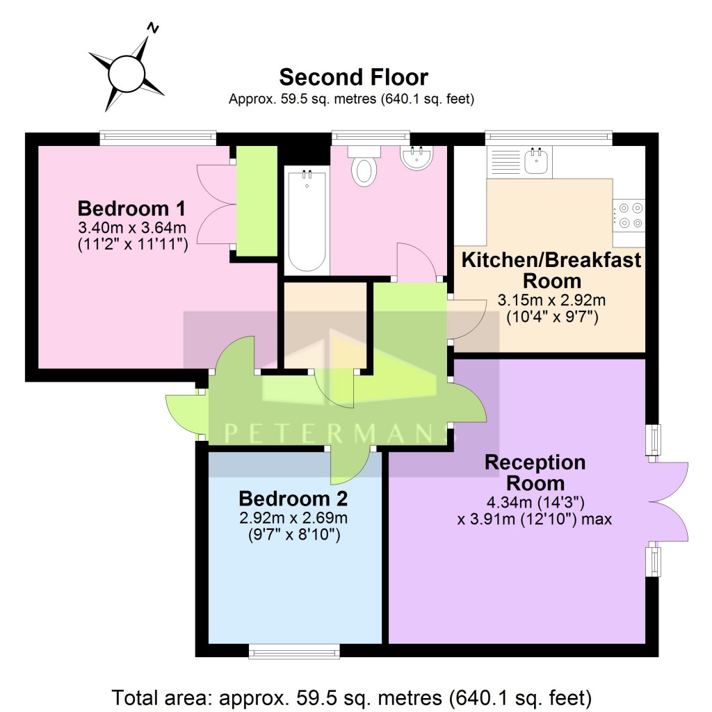 Floorplans For Firethorn Close, Edgware, HA8