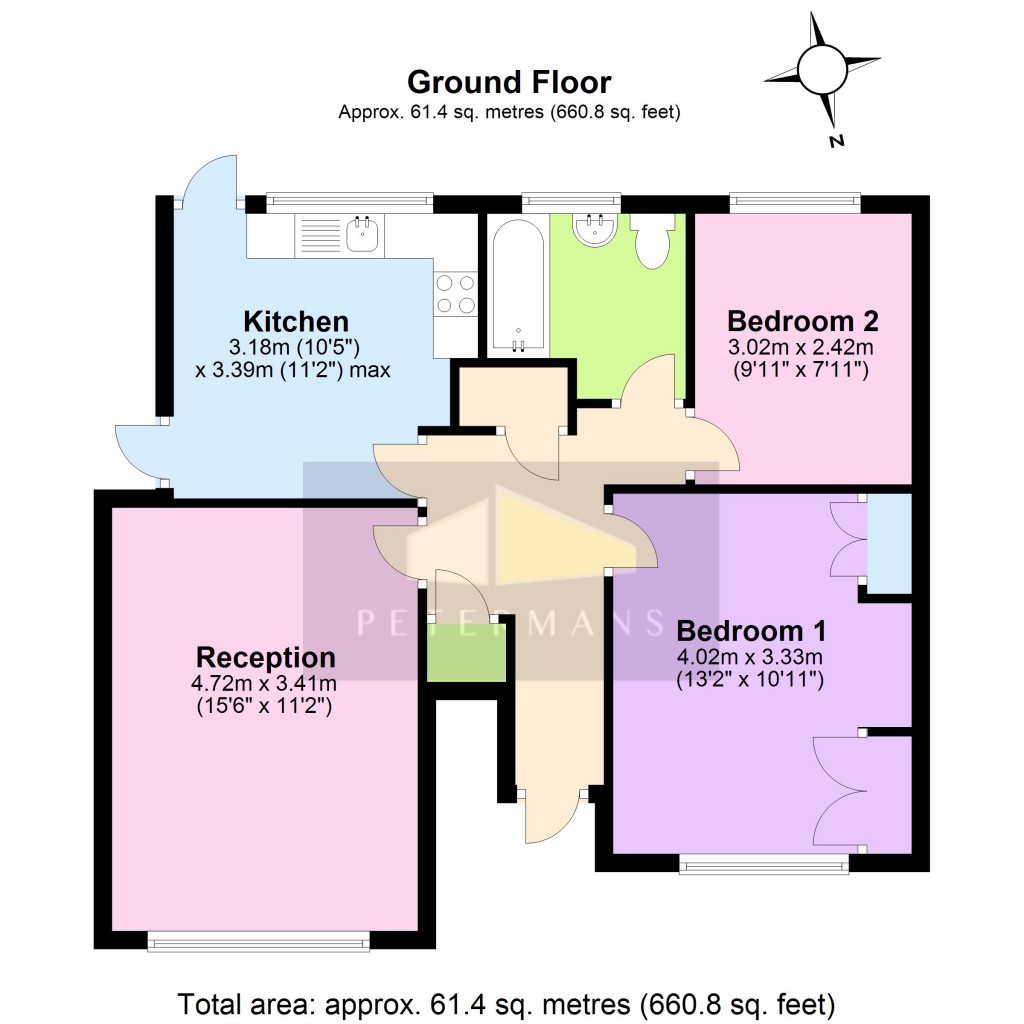 Floorplans For Heronsgate, Edgware, Middx, HA8