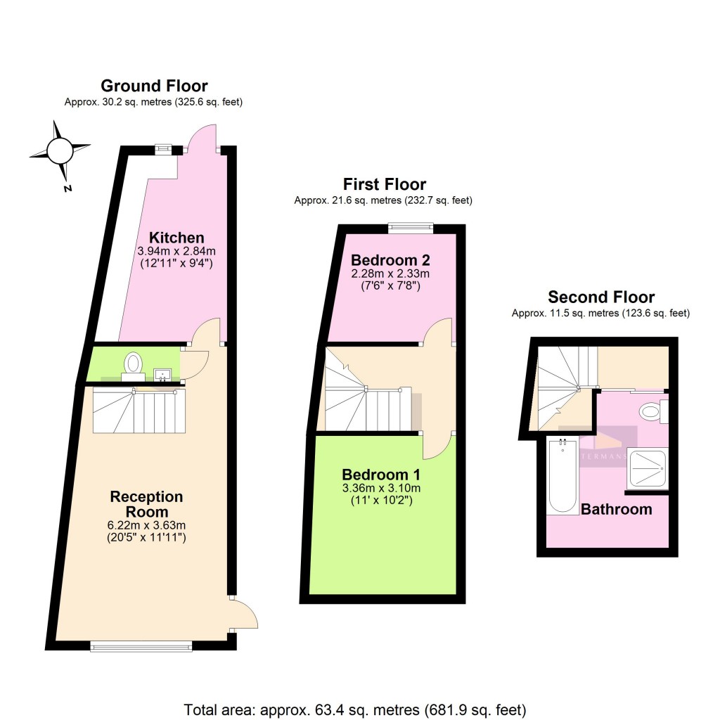 Floorplans For Manor Park Gardens, Edgware, HA8