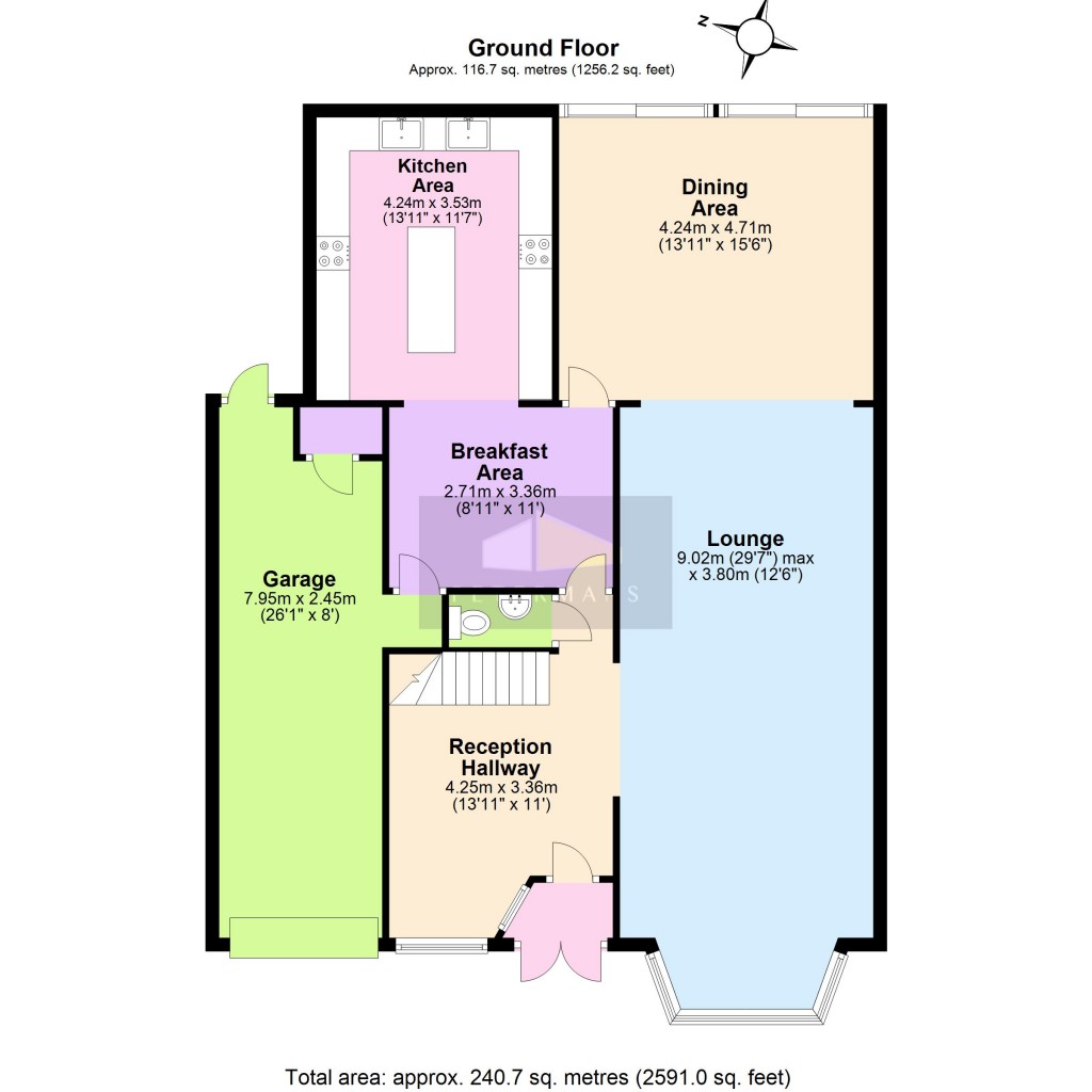 Floorplans For Hillcrest Avenue, Edgware, HA8