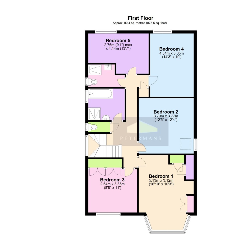 Floorplans For Hillcrest Avenue, Edgware, HA8