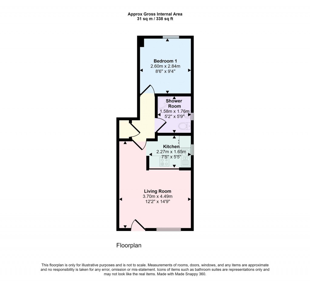 Floorplans For Grovelands Close, London, SE5