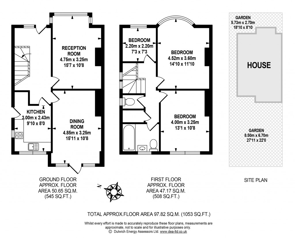 Floorplans For Hollingbourne Road, London, SE24