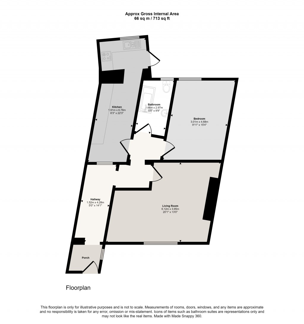 Floorplans For Knollys Road, London, SW16