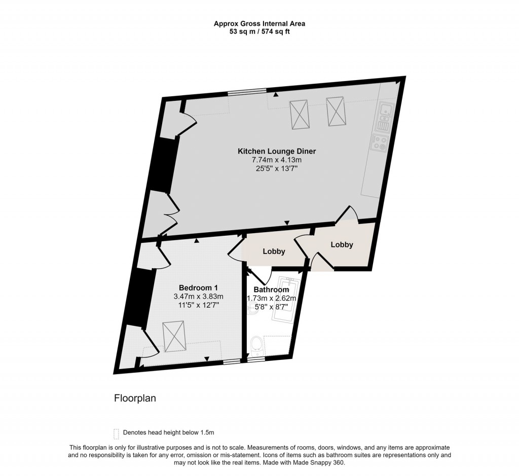 Floorplans For Knollys Road, London, SW16