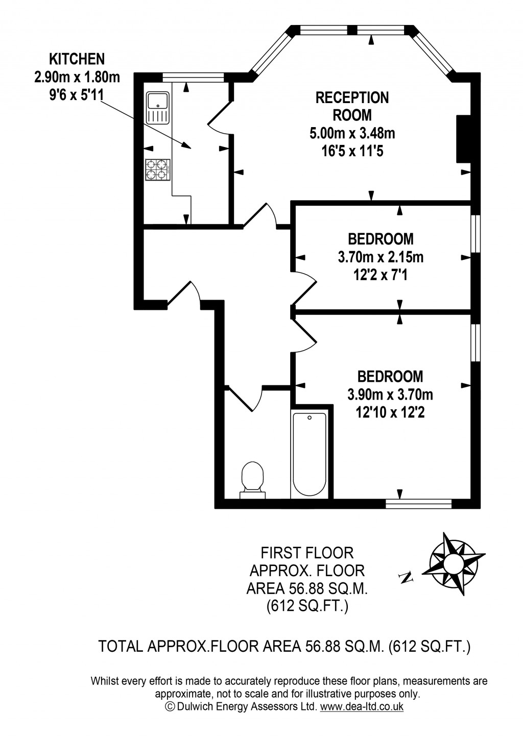 Floorplans For Bromley Road, London, SE6