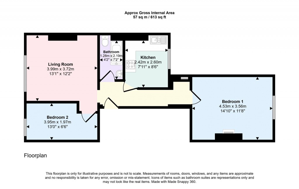 Floorplans For Norwood Road, London, SE24