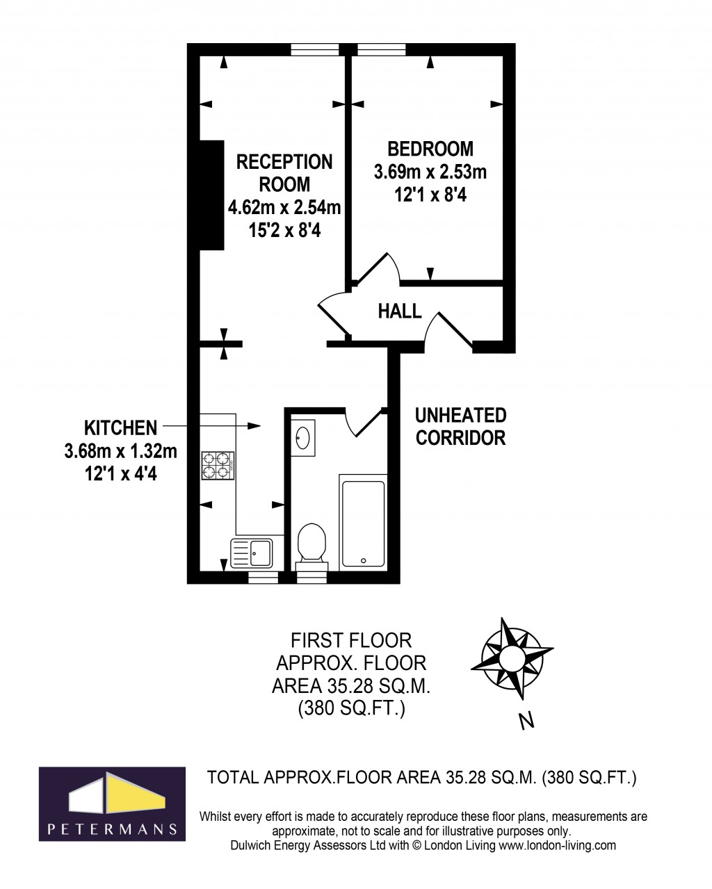 Floorplans For Gipsy Road, London, SE27