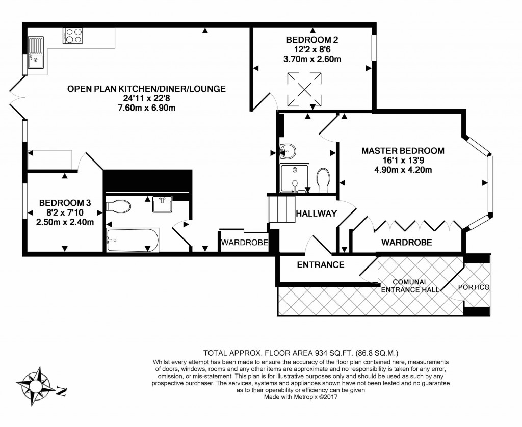 Floorplans For Thurlow Park Road, London, SE21