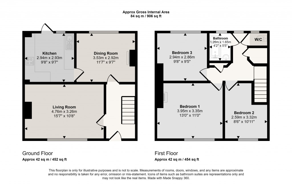 Floorplans For St. Louis Road, London, SE27