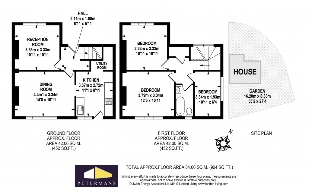 Floorplans For Herne Hill, LONDON, SE24