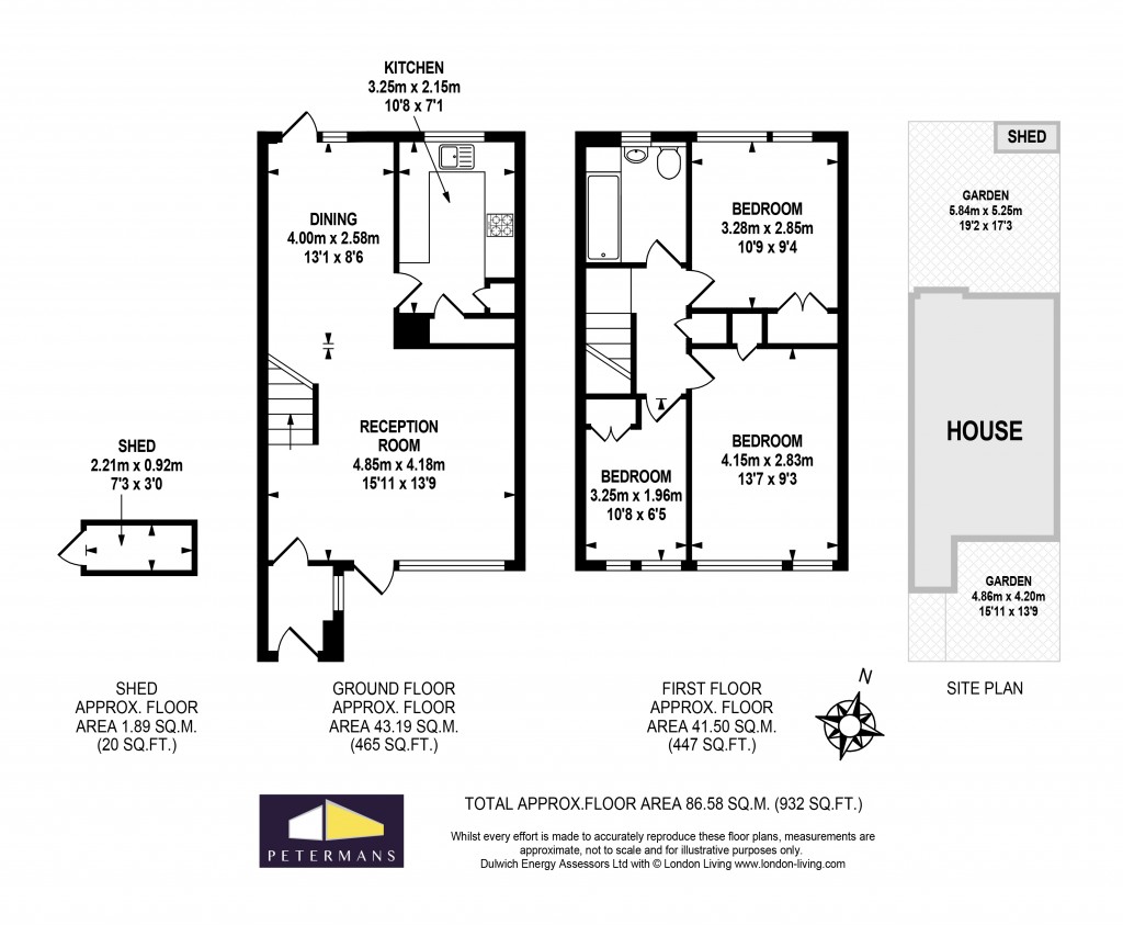 Floorplans For Kennoldes, Croxted Road, London, SE21